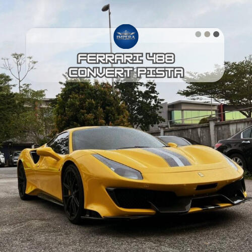 Ferrari 488 convert Pista