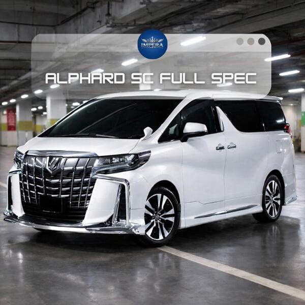 Alphard SC Full Spec